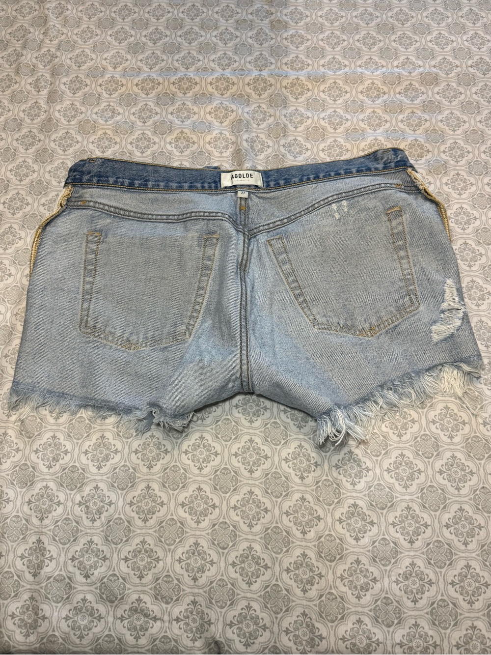 AGOLDE Parker Vintage Cut Off Short in Swapmeet Size 27 - Picture 10 of 15